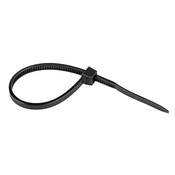 Хомут нейлоновый черный (2,5х100) (100шт) Basic EKF