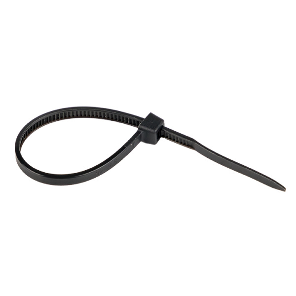 Хомут нейлоновый черный (2,5х100) (100шт) Basic EKF