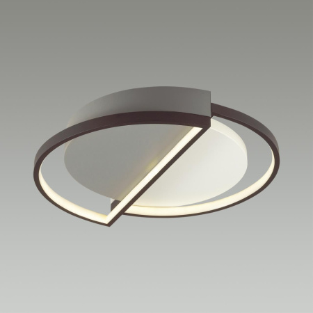 Люстра потолочная димм.с ДУ LED 64W 4224Лм 220V TARO белый,черный,серый LUMION