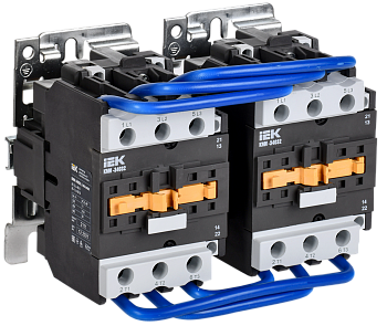 Контактор КМИ-34032 реверс 40А 400В/АС3 2НО;2НЗ IEK