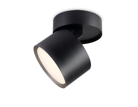 Накладной поворотный спот TA1408 BK черный GX53 max 12W D84*78 Ambrella Light