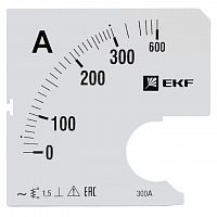 Шкала сменная для A961 300/5А-1,5 PROxima EKF