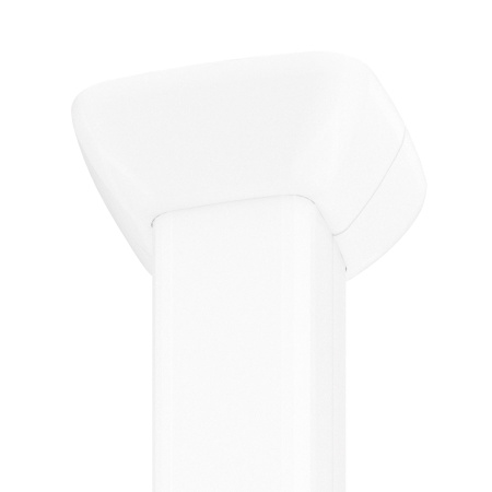 Телескопическая алюминиевая колонна, 2.7 - 4.2м, цвет белый DKC