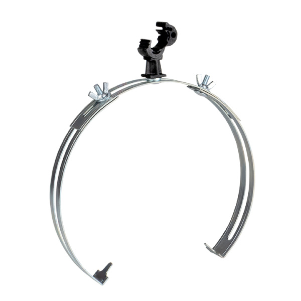 Держатель коньковый регулируемый большой с пластиковым фиксатором 230-350мм Ni PROxima EKF