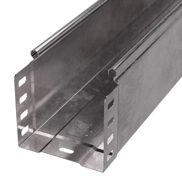 Лоток неперфорированный Стандарт 100х100х3000 (1,0 мм) (6 м/уп) Промрукав