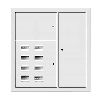 Щит этажный 8 кв, RAL9003 (1000х950х150) Basic EKF