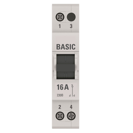 Трехпозиционный переключатель 1П 16А Basic EKF