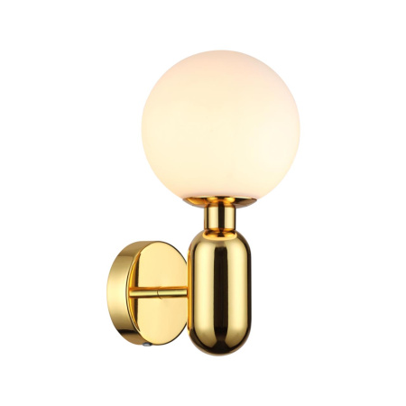 Бра G9 1*40W OKIA золотой/стекло ODEON LIGHT