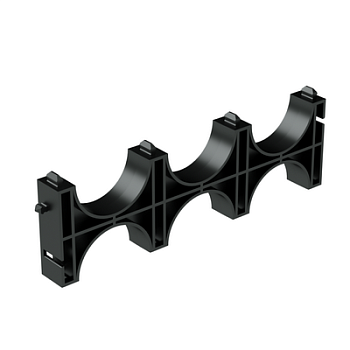 Держатель расстояния (кластер) для двустенных труб, д.50мм, тройной DKC