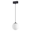 Трековый св-к для низков.шинопровода,провод 0.8м IP20 LED 4000K 10W 48V черный KIT NOVOTECH