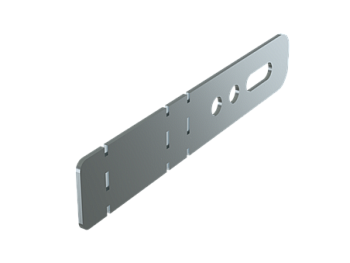 Держатель двускатной крышки, цинк-ламельный U5 DKC