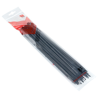 Хомут P6,6 стандартный (ч), 4,8x250 (50шт) FlexLock PROxima EKF