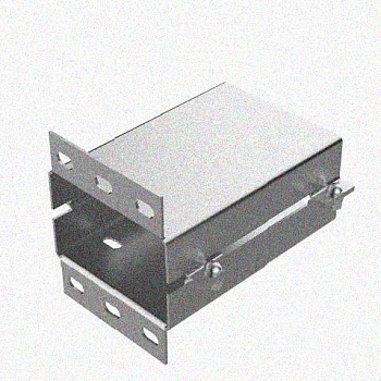 Лоток присоединительный ЛПС 150х80 УХЛ1 горячее цинкование, S2,0