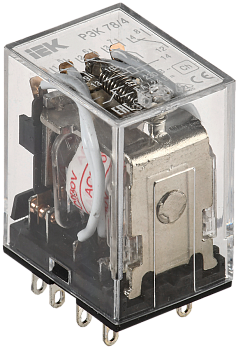 Реле промежуточное РЭК78/4(MY4) 3А 220В АC IEK