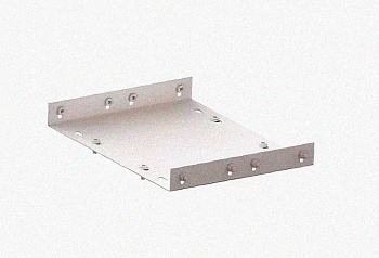 Соединитель лотковый замковый СЛЗ-400х150х1,5 УХЛ1, оцинкованный лист, S1,5