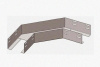 Лоток угловой замковый глухой КГЗГ 200х60-90 УХЛ1 поворот на 90, горячее цинкование, S1,5