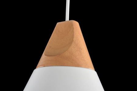 Подвесной светильник 1*E27 60Вт Белый IP20 Bicones P359-PL-01-W Maytoni