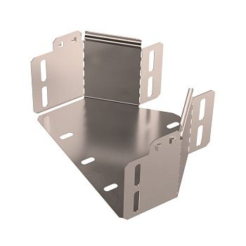 Переходник симметричный Стандарт INOX (AISI 409) 200х100х100 Промрукав