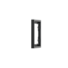 Рамка пластиковая Voltum S70 на 1 пост, (графит)