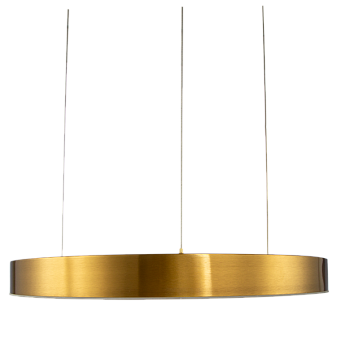 Светильник св/д Light Ring Horizontal Copper Gold 38W 3000К D60 латунь bl