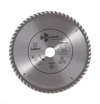 Диск пильный 260*30*60Т FLL809 Trio-Diamond