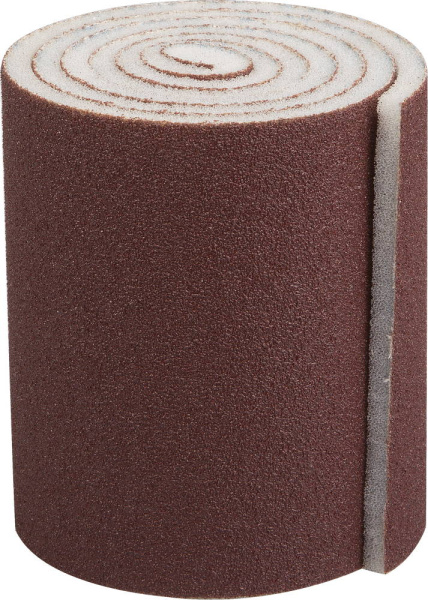 Бобина поролоновая "Мастер" с абразивным покрытием, Р80, 93х5х1000мм ЗУБР