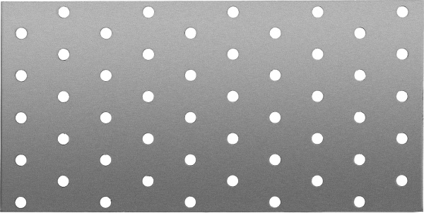 Пластина соединительная ПС-2.0, 100х200 х 2мм, ЗУБР