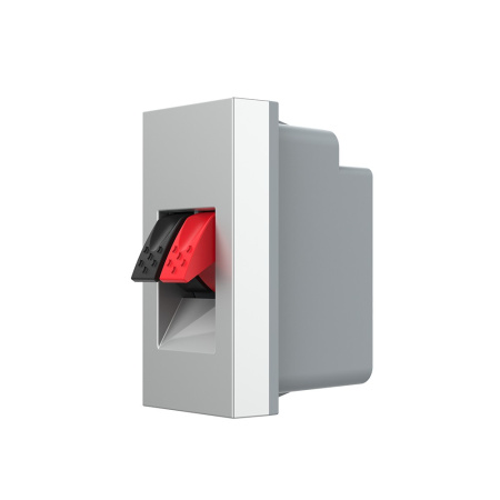 Розетка акустическая на зажимах, цвет серый (механизм) Livolo Розетка акустическая на зажимах, цвет серый (механизм) Livolo