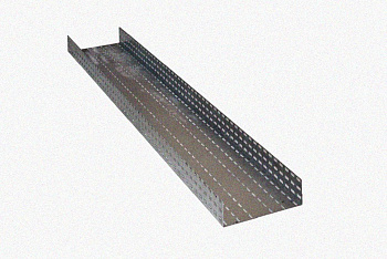 Лоток перфорированный ЛМ 400х200х2000 УТ1,5, горячее цинкование S1,5