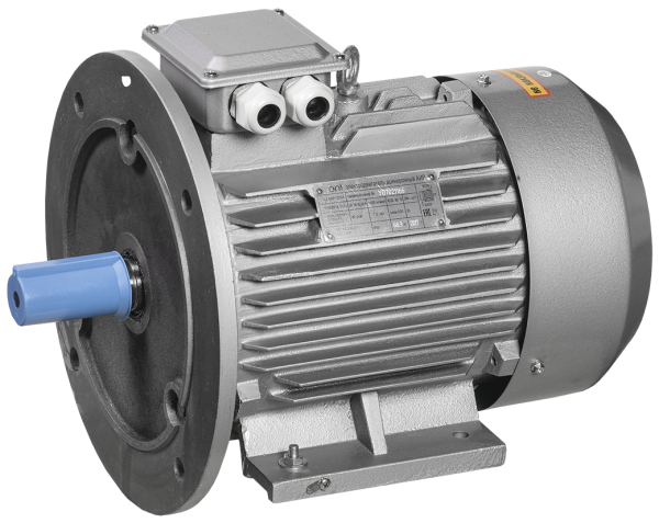 Электродвигатель асинхронный трехфазный АИР 63B4 380В 0,37кВт 1500об/мин 2081 серии ONI