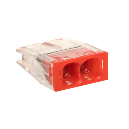 Строительно-монтажная клемма СМК 2273-242 (с пастой) 2 отверстия 0,5-2,5мм2 (100шт) PROxima EKF