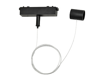 Подвес для трековых светодиодных гибких светильников Magnetic GL4310 BK черный 1.5m Ambrella Light