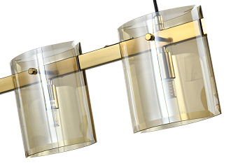 Люстра RONY ZRS.1200.05 50Вт G9 IP20 Гальваническая Латунь Zortes