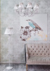 Торшер 1*E27 40Вт Белый Антик IP20 Bird ARM013-22-W Maytoni