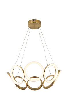 Светильник подвесной OLIMPIA ZRS.30101.112 112Вт 3000/4000/6000K IP20 Латунь Zortes