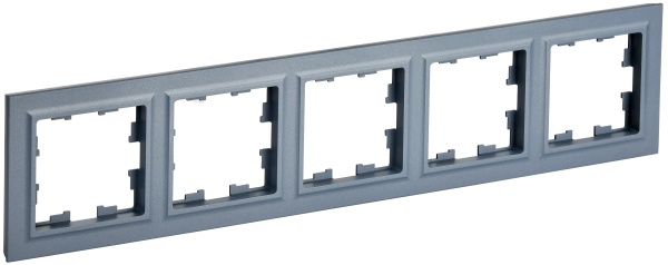 BRITE Рамка 5-мест. РУ-5-БрМ мар. IEK