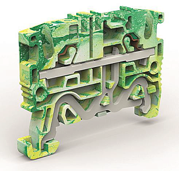 Клемма заземления 2 точки подключения на 2,5 кв.мм DKC