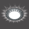 Светильник встр. с белой LED подсветкой 6400К Feron CD4045 потолочный GX53 без лампы, серый, хром
