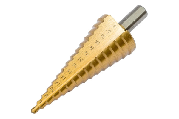 Ступенчатое сверло 4--32мм TORGWIN