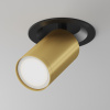 Потолочный светильник 1*GU10 10Вт Черный и Матовое золото IP20 Ceiling & Wall C048CL-U-1BMG Technical Maytoni