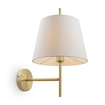 Настенный светильник (бра) 1*E27 40Вт Латунь IP20 Sandy FR5118WL-01BS Freya