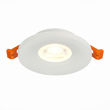 Светильник встраиваемый Белый GU10 1*50Вт D95xH27 220В Без ламп ST205.508.01 ST LUCE