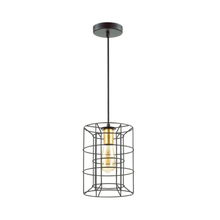 Подвес E27 1*60W 220V RUPERT черный,золотой LUMION