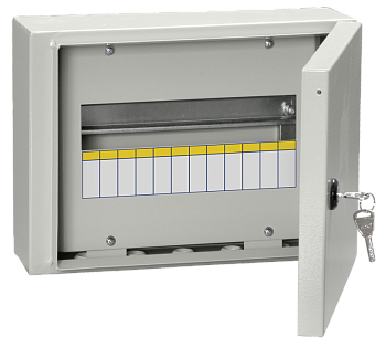 Корпус металлический ЩРн-12 (240х330х120мм) IP54 IEK