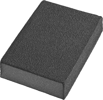 Губки шлифовальные четырехсторонняя, средняя жесткость, Р180, 100х68х26мм DEXX