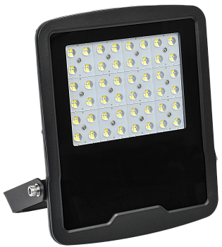 Прожектор светодиодный СДО 08-150 PRO 60град 5000К IP65 черный IEK