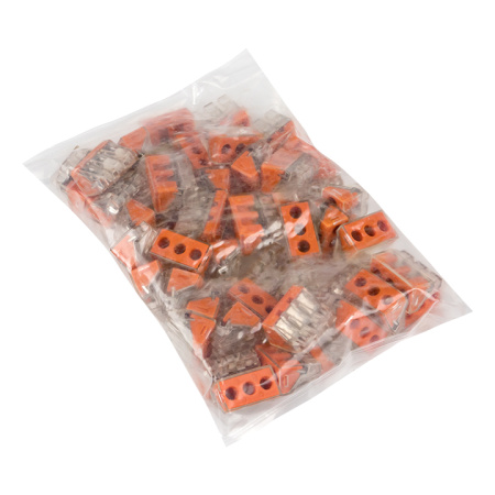 Клемма СМК 773-173 (с пастой), 3 отверстия, 2,5-6,0 мм2 (уп,50шт) PROxima EKF