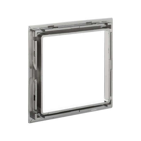 Декоративная вставка для рамок из натуральных материалов Avanti хром, 1 пост (2 мод.) DKC