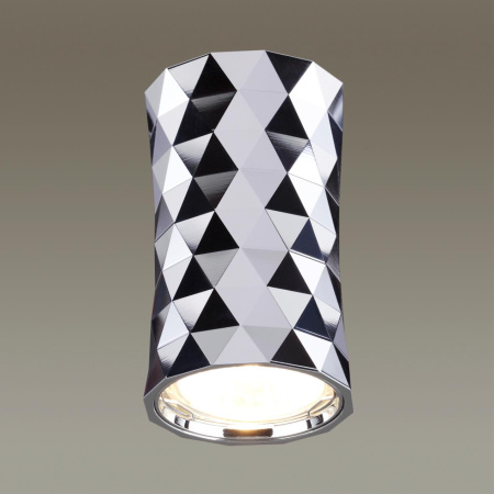 Потолочный св-к IP20 LED GU10 max 10W AD ASTRUM хром/металл ODEON LIGHT