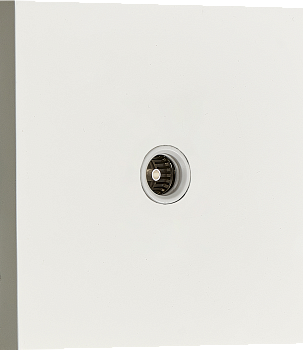 Donel N96 TV розетка (папа), Белый, серия DT